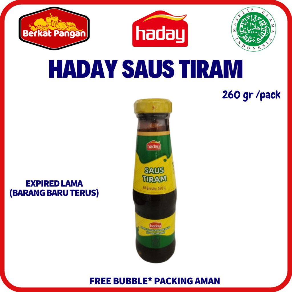 

Haday Saus Tiram Superior Oyster Sauce 260 gr Hai Tian khas China