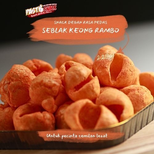 

Seblak Keong - Snack krupuk Seblak Keong Rambo Keong Special Pedas - Krupuk Seblak Keong