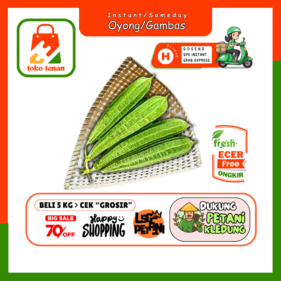 

Tokotenana // Sayur Oyong / Gambas Garing -- Sayur Gunung Ecer (H)