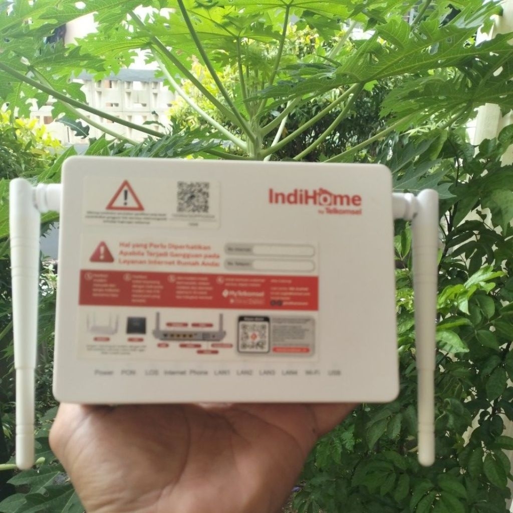 GPON ONT ZXHN F672Y PORT BIRU + ADAPTOR