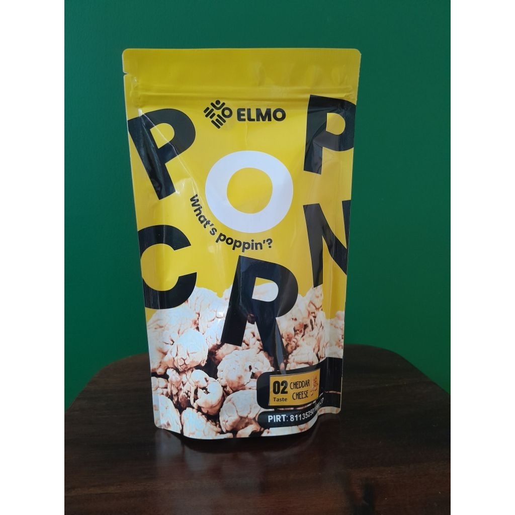 

Popcorn ELMO (Cheddar Cheese, Salted Caramel, Grilled Corn)