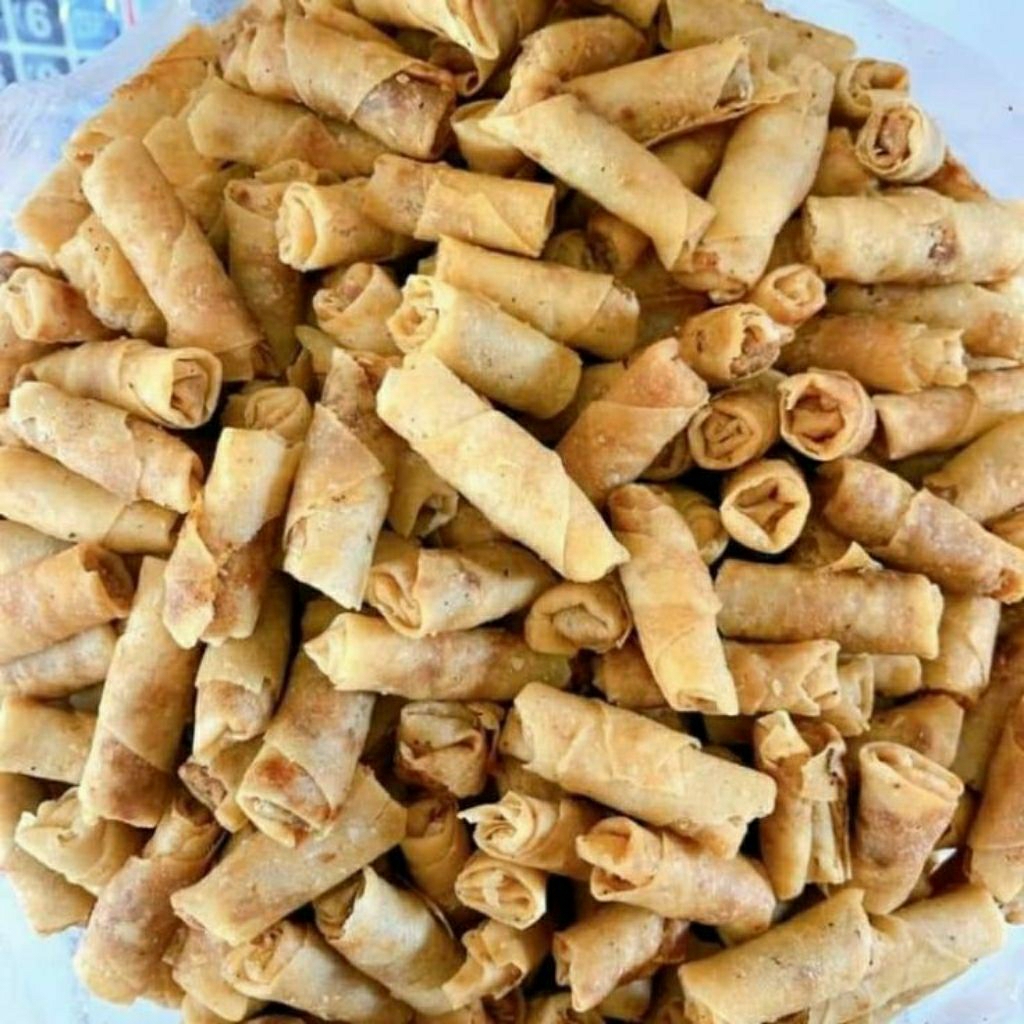 

Sumpia kualitas super abon udang renyah gurih 250gr