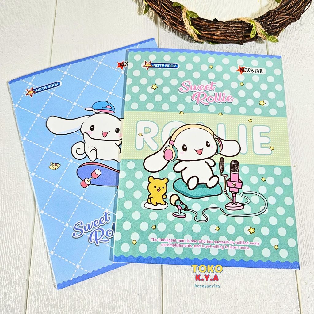 

(10PCS) BUKU TULIS NEWSTAR KUROMI DAN CINNAMOROLL ISI 58 LEMBAR PENDEK/KWARTO