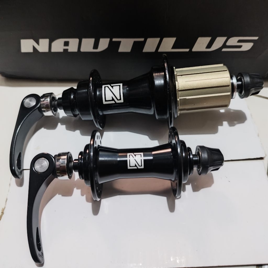 Hub 28 Hole V Brake Nautilus Bearing Hubset Freehub Sepeda