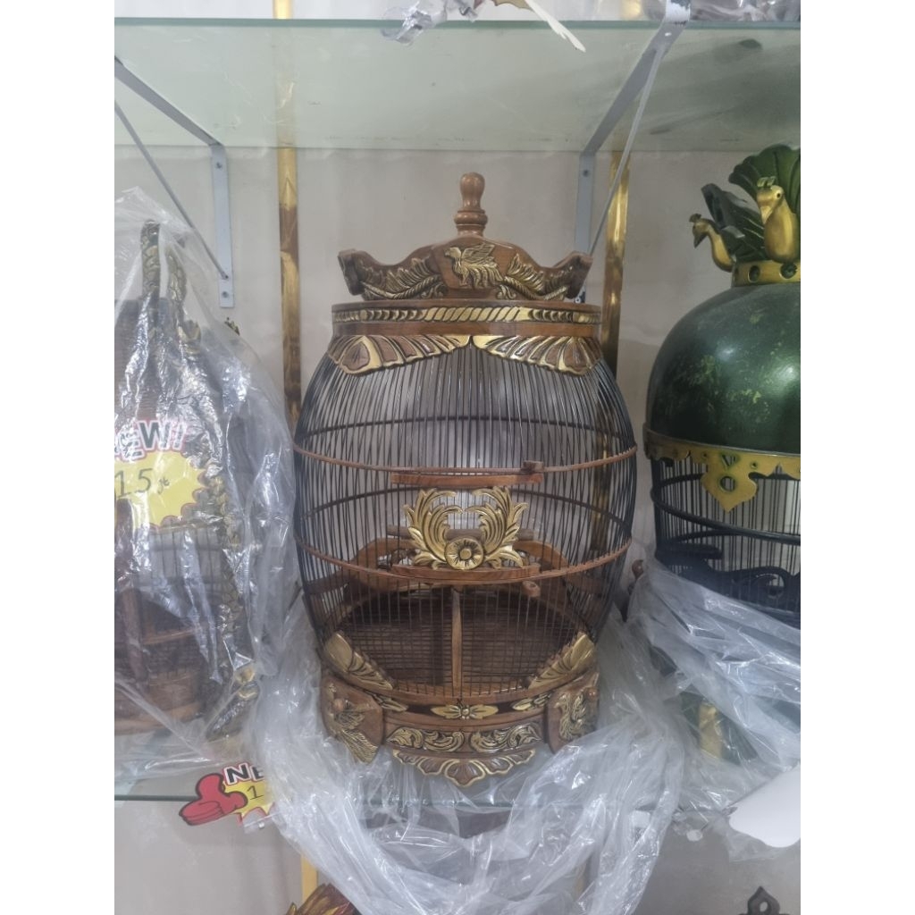 Sangkar phoenix tekukur puter pelung