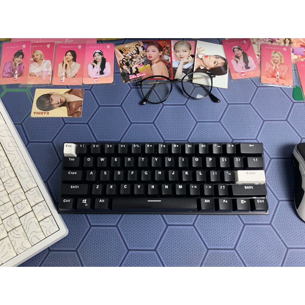 Keycaps Copotan Fantech Maxfit61 Frost Wireless PBT Doubleshot