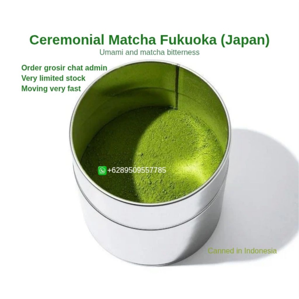 

Ceremonial Matcha Pure Grade A Fukuoka Jepang Japan || Update stock tiap hari