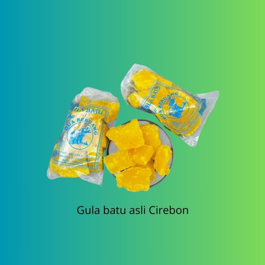 

Gula batu kuning Gula batu khas Cirebon 1KG dan 1/2kg harga terjangkau