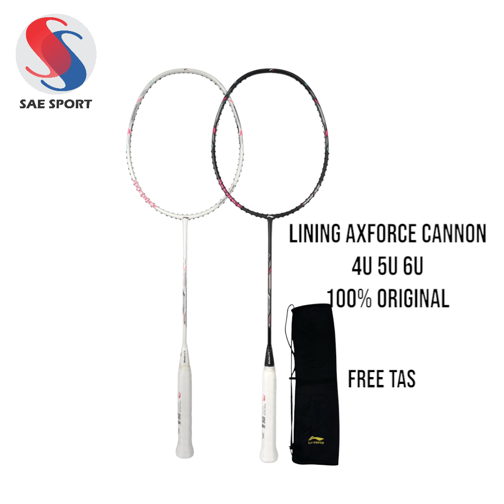 RAKET BADMINTON LINING AXFORCE CANNON ORIGINAL