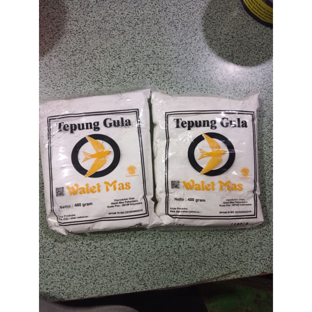 

Tepung Gula walet Mas