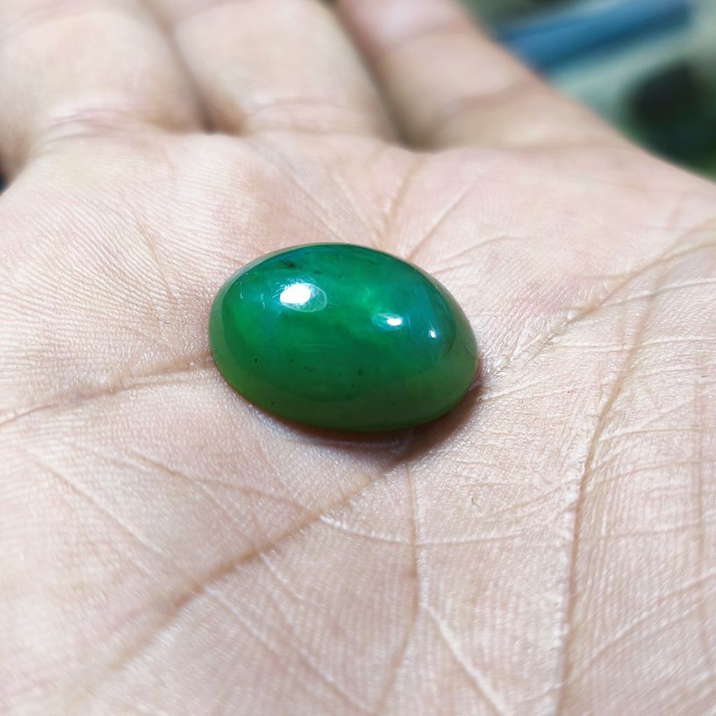 batu giok neprite Jade bunga Aceh