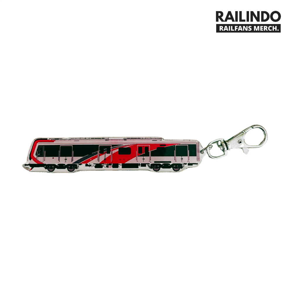 Railindo - Gantungan Kunci Gerbong Kereta KRL CRRC sfc120V