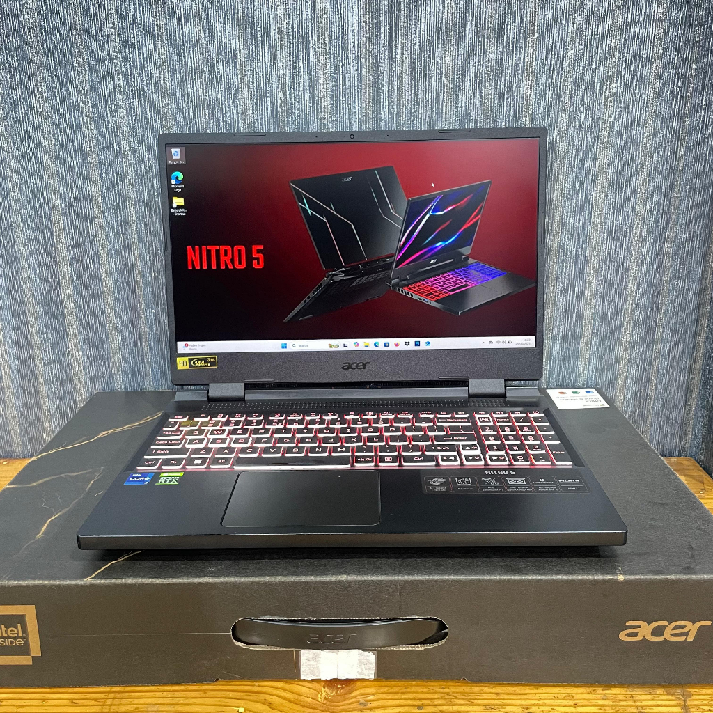 Laptop Acer Nitro AN515-58, Core i7-12700H, 16/512GB, #VGA, Black