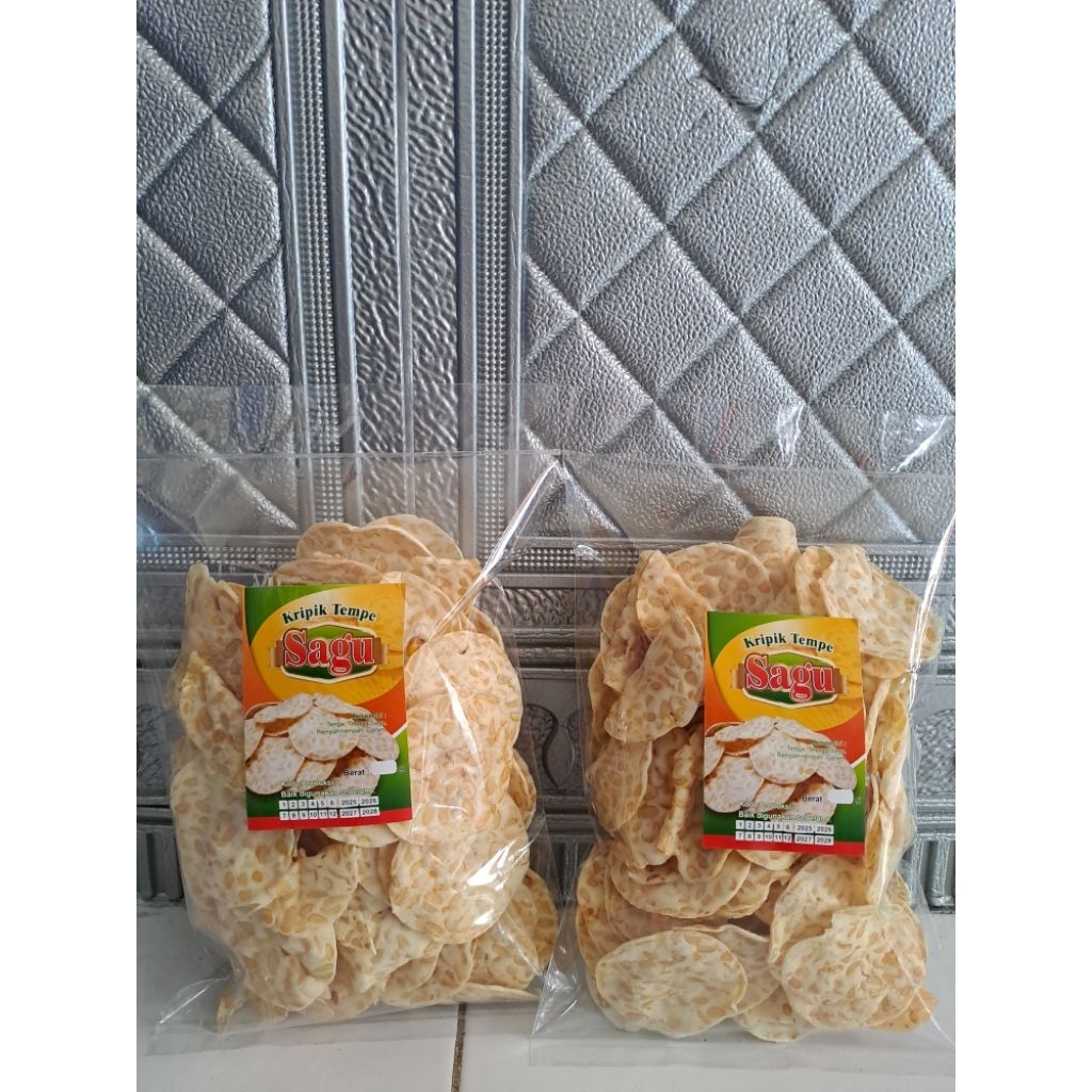 

KERIPIK TEMPE SAGU 200gr ENAK GURIH RENYAH