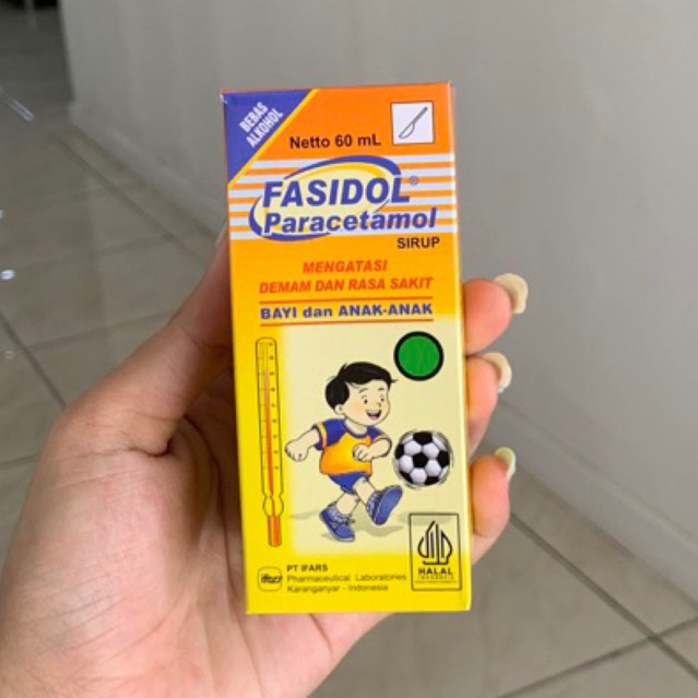 FASIDOL 120mg PARACETAMOL SIRUP ANAK