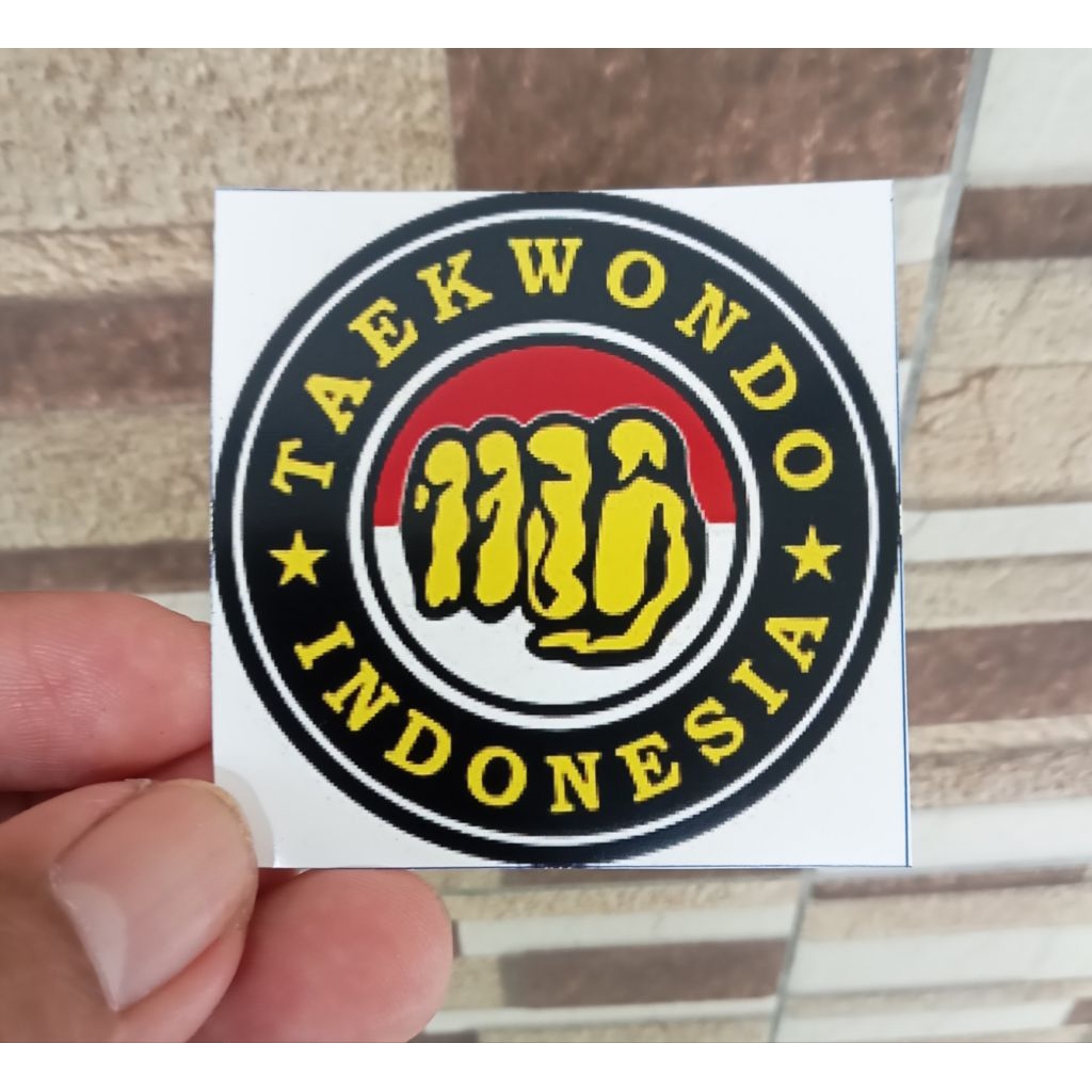 

Sticker Taekwondo Indonesia 3 Pcs