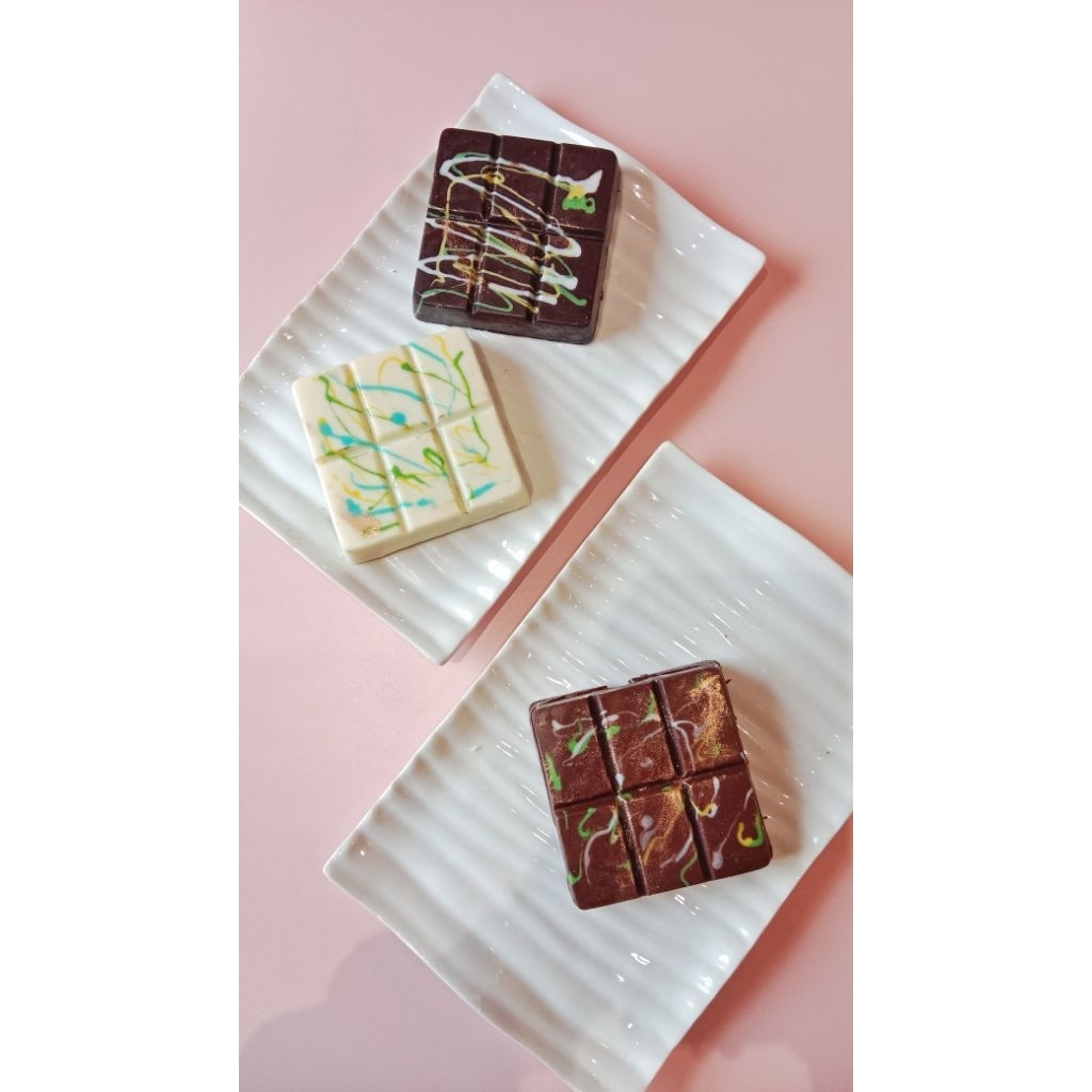 

(Eksklusive) Buy 3 Mini chocolate dubai pistachio kunafa Get 1 Mini dubai 15g - Yechi baker