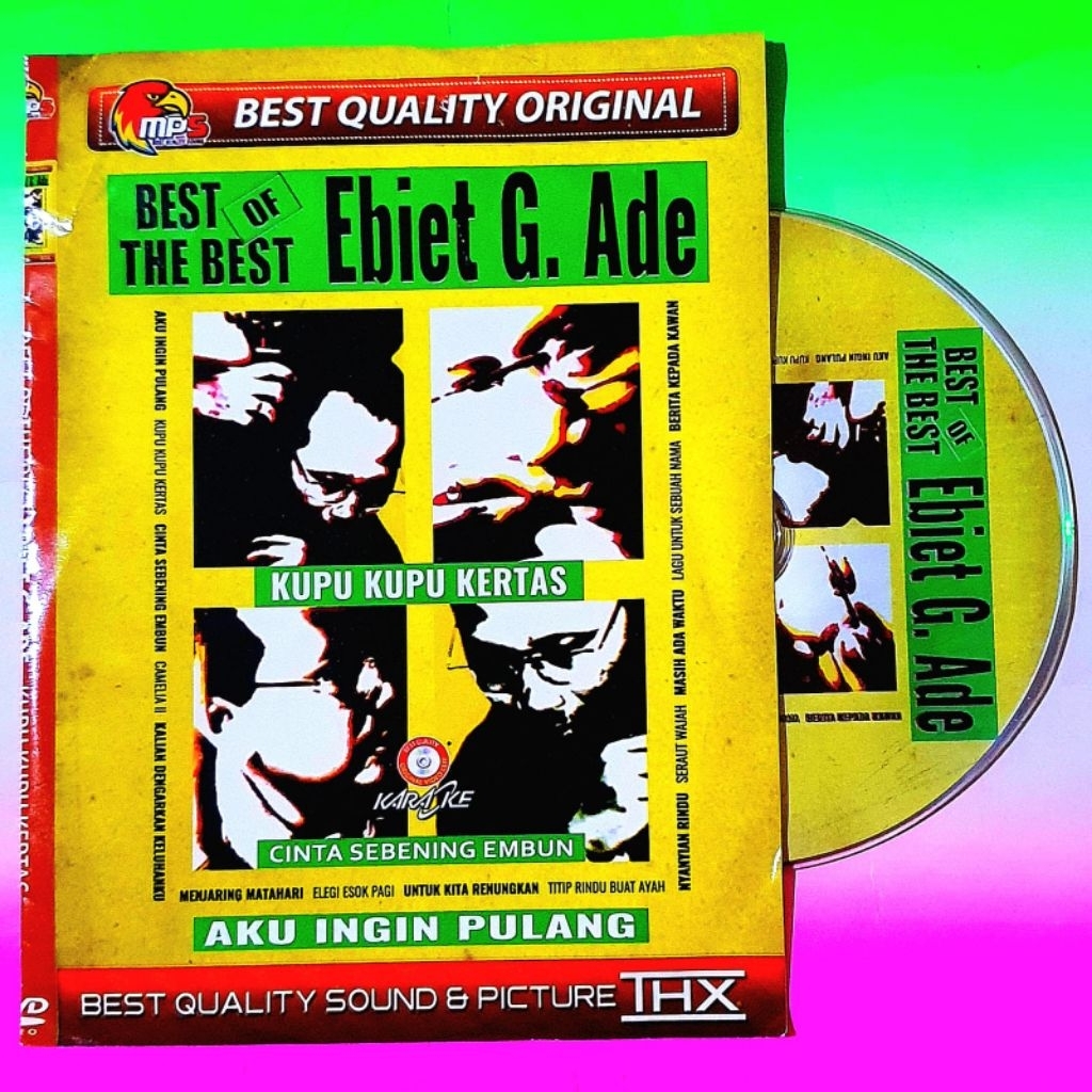 KASET DVD MP5 KARAOKE LAGU EBIET G ADE-ALBUM LAGU EBIET G ADE-KASET EBIET G ADE-LAGU EBIET G ADE-CD 