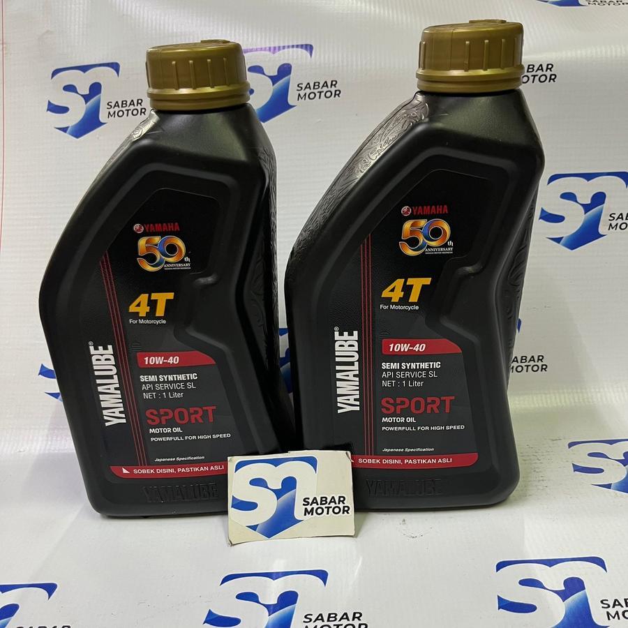 Oli Motor Yamalube Sport 1L / Oli Yamalube Sport 10W-40 1L Vixion -R15
