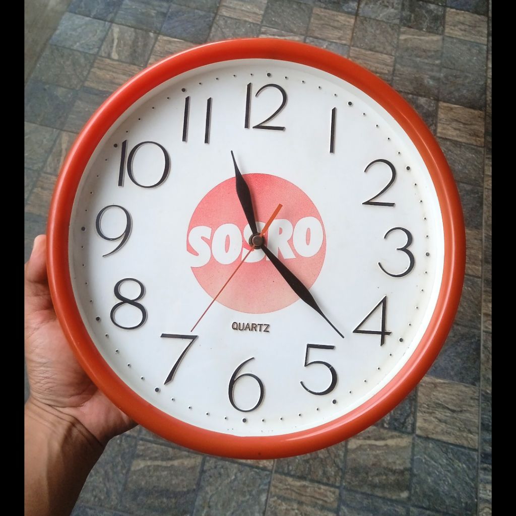 Vintage Jam Sosro Jadul Tahun 80n Original