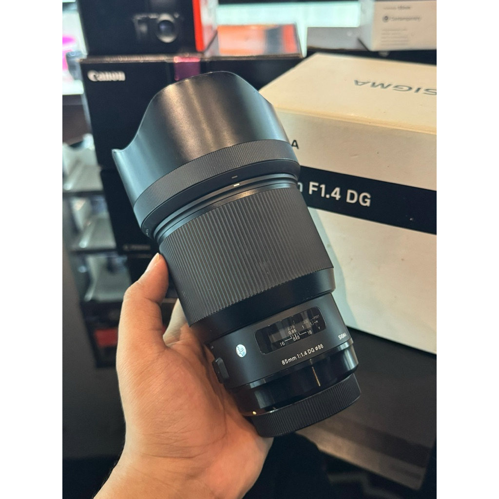 sigma 85mm f1.4 for canon mulus