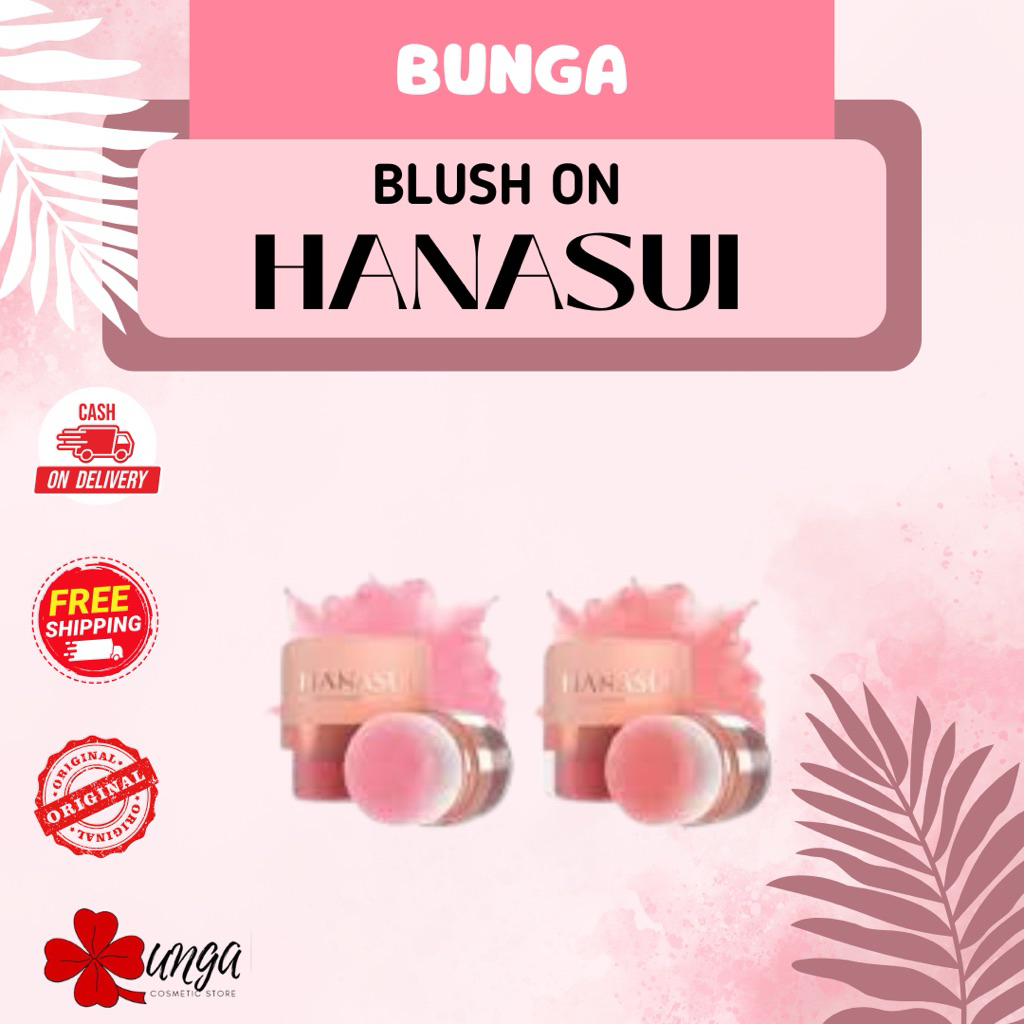 Bunga- Blush On Hanasui/ Perfect Cheek Blush Hanasui