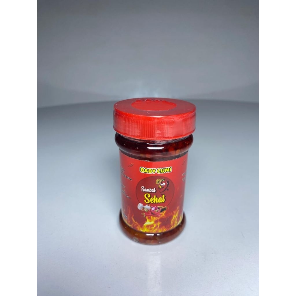 

sambal baby cumi / cumi / sambal pedas / sambal viral / cap sehat