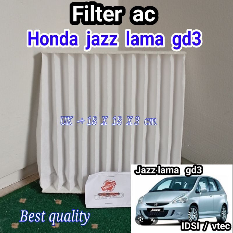 FILTER AC JAZZ LAMA GD3 CABIN AIR FILTER HONDA JAZZ LAMA GD3