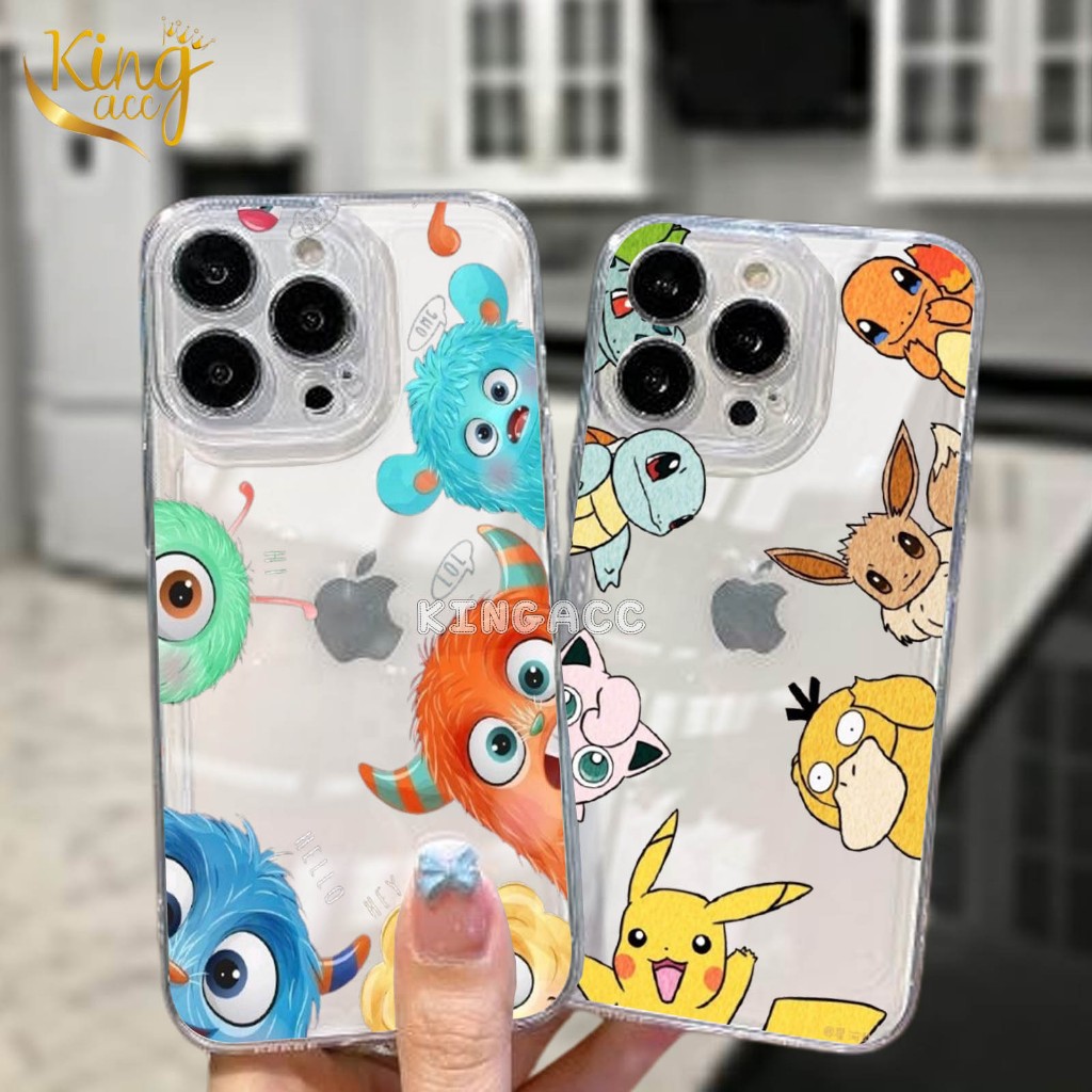 Case Tranparan Tebal Oppo A3X A3 PRO A17 A18 A57 A58 A60 A78 A79 A98 RENO 8T 10 11 11F 12 12F - BM04