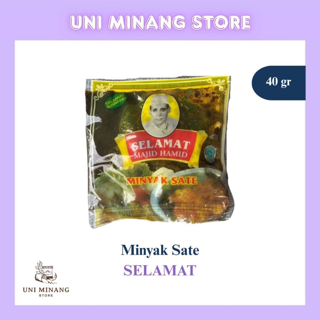 

Minyak Sate Padang – SELAMAT 40 gr