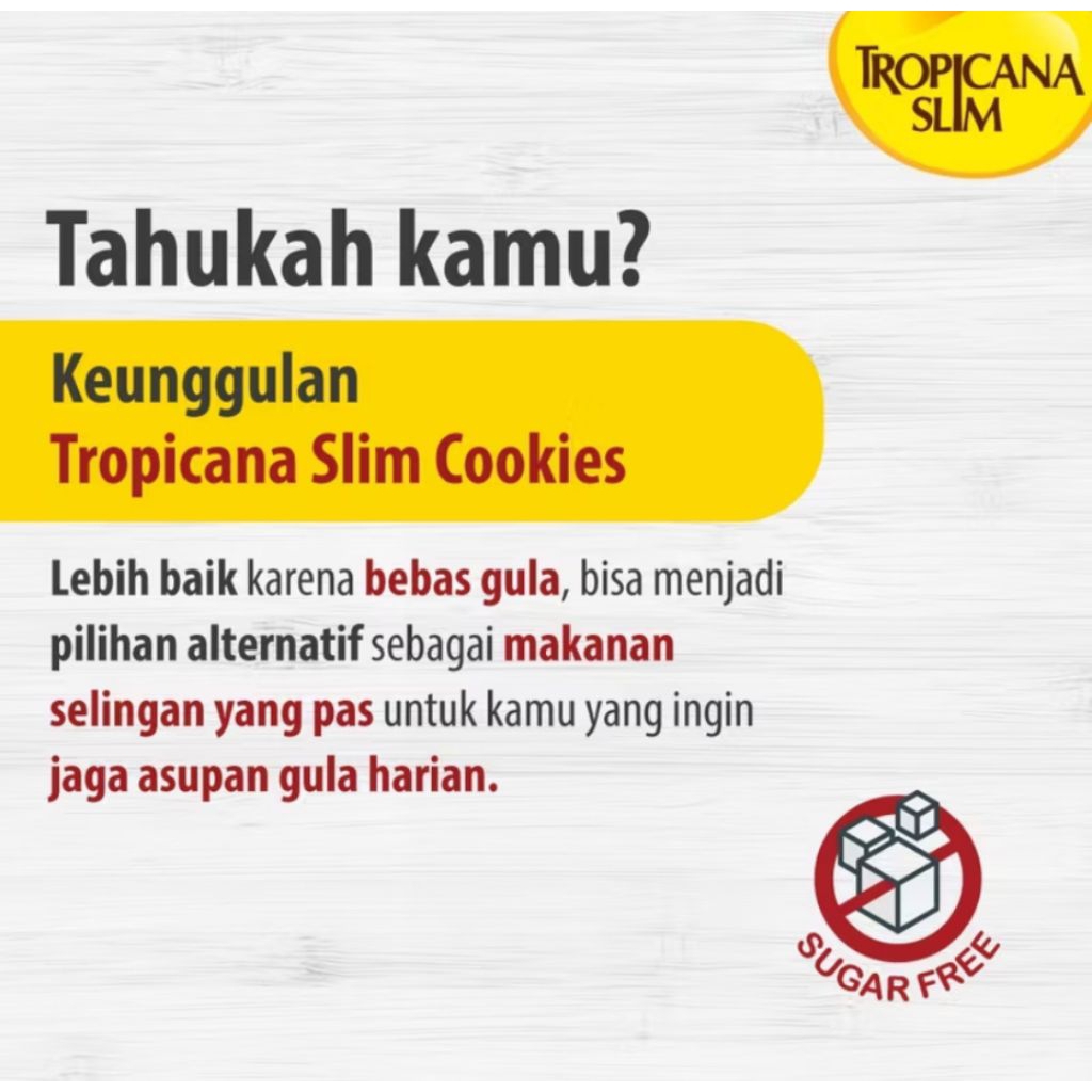 

Tropicana slim Hokkaido Cheese Cookies 100 gr