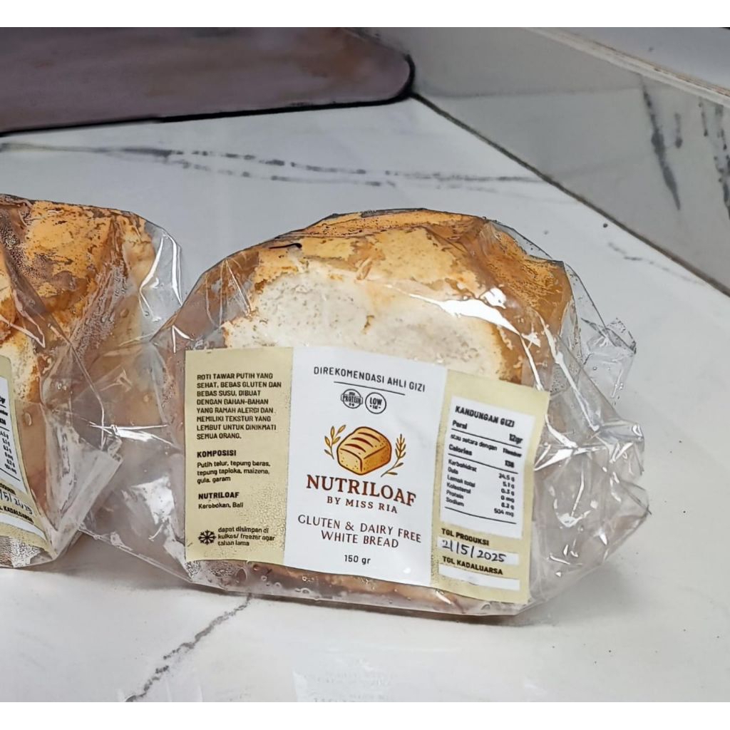 

Roti Gluten dan Dairy Free By Registered Dietitian | Tanpa Ragi dan Santan | Vegetarian Friendly