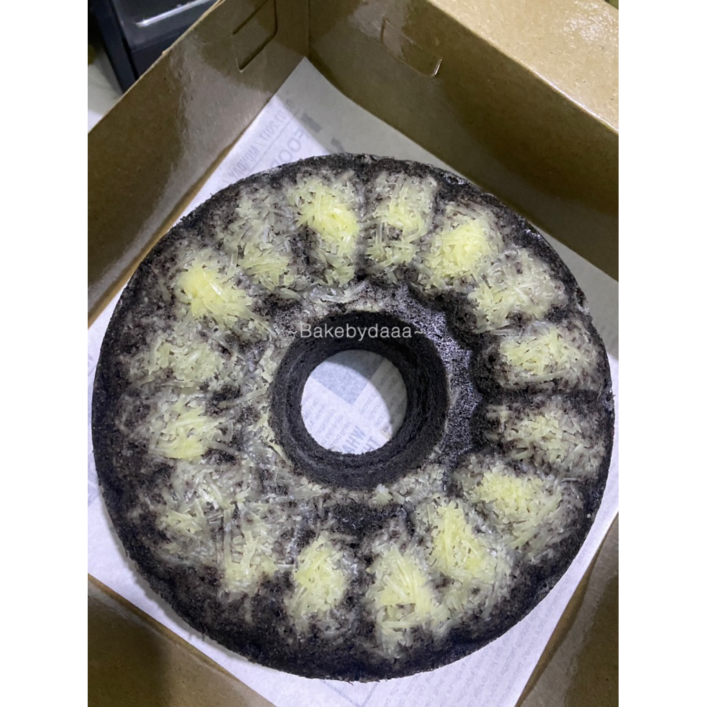 

Bolu ketan hitam keju Diameter 18