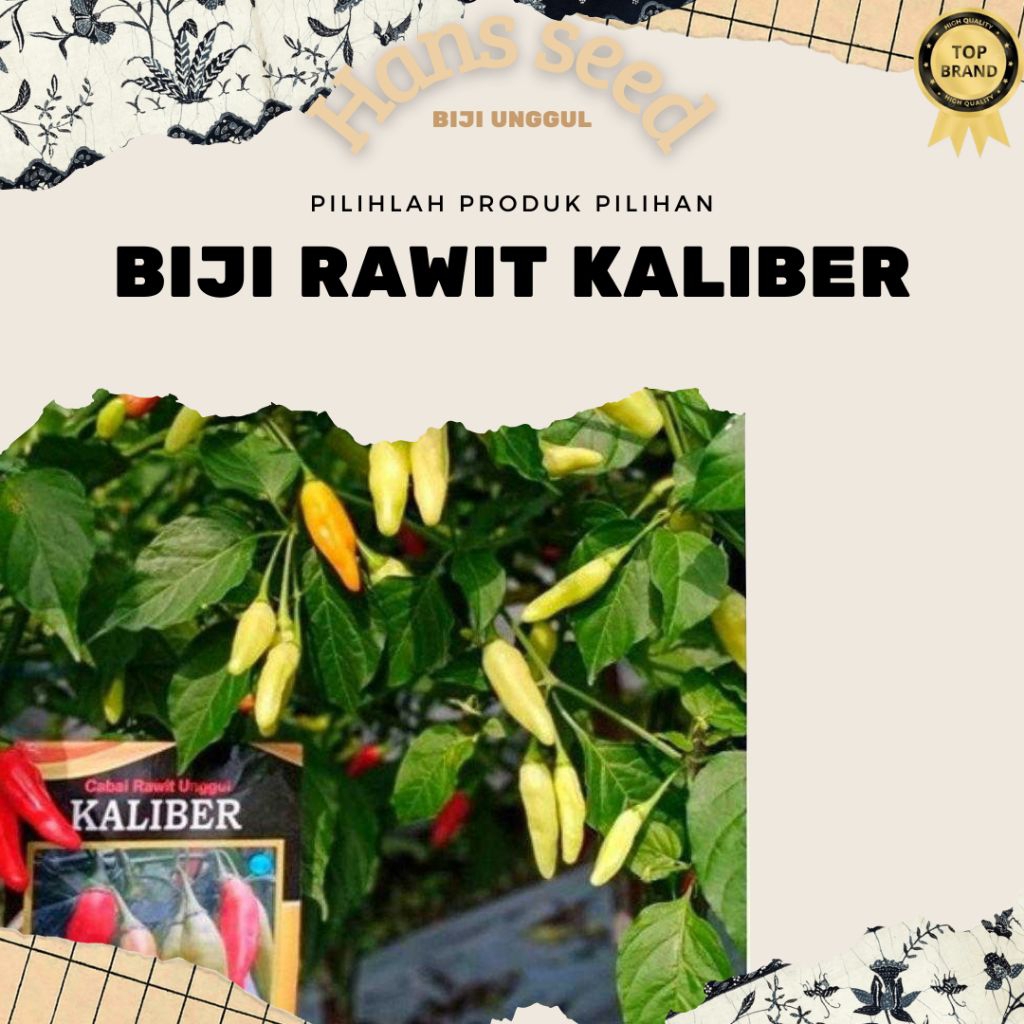 

biji benih Cabe rawit Kaliber repack | MURAH