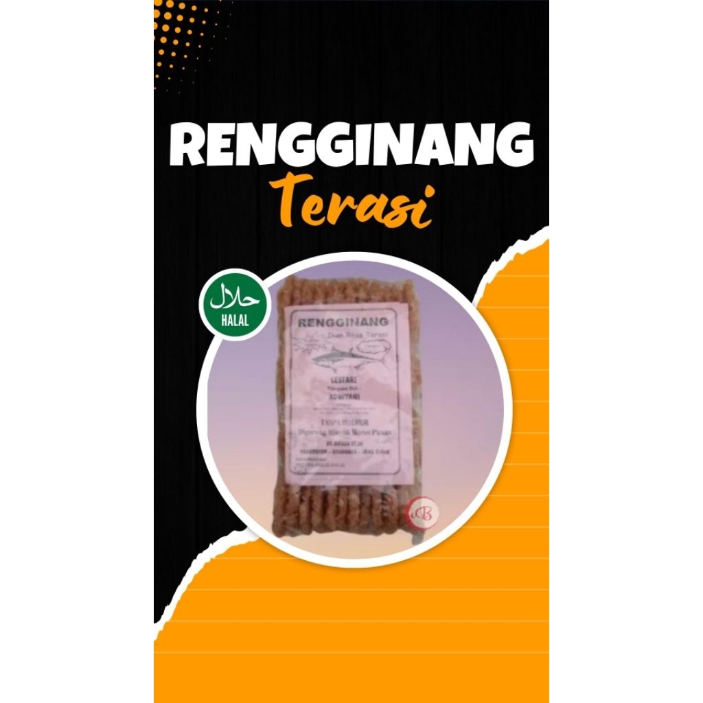 

Rengginang ikan rasa terasi