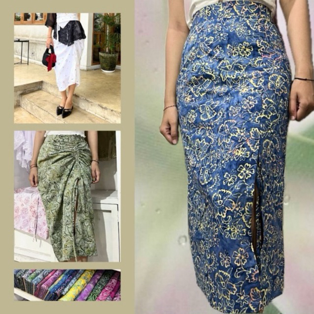 Tulip Skirt | Setala | Ruche Skirt | Rok Serut | Bisa diserut atau tidak