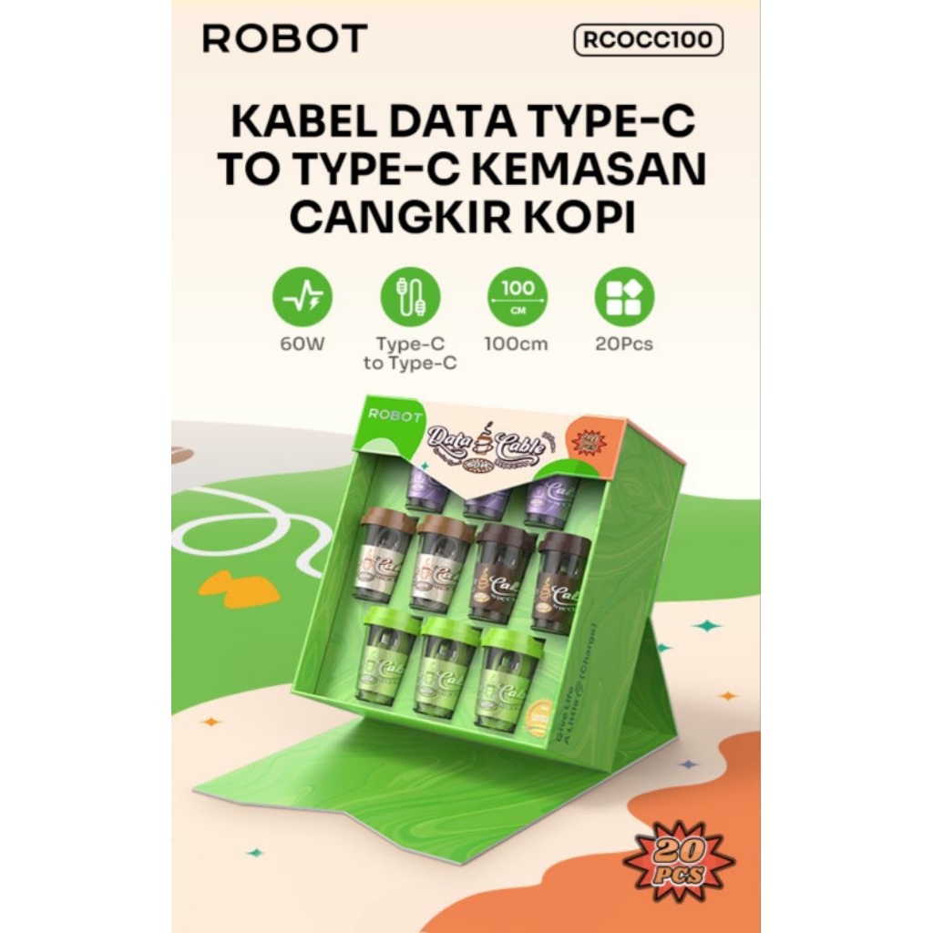 KABEL DATA ROBOT TYPE C RCOCC100