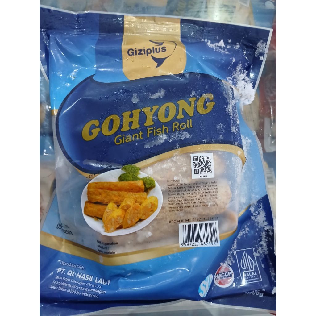 

Gohyong GiziPlus giant fish roll 500gr