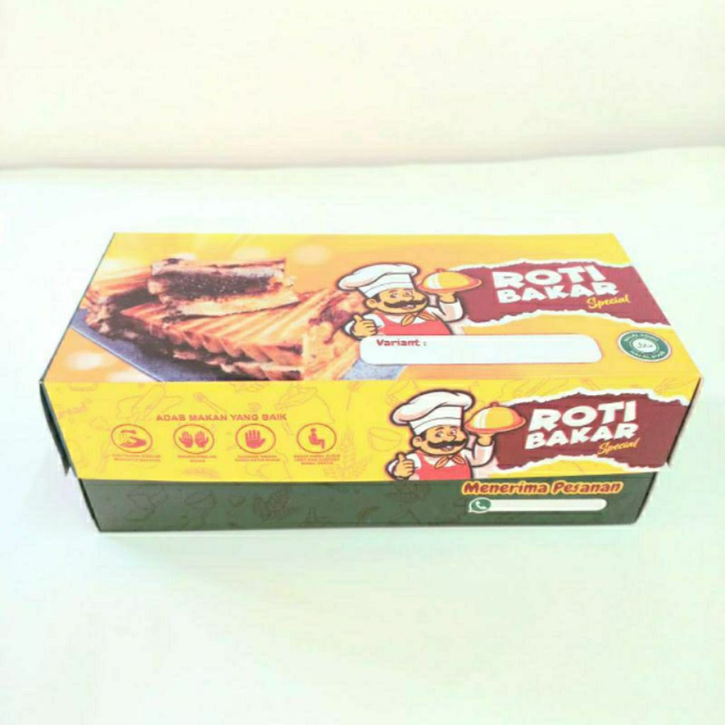 

kardus warna roti bakar full laminasi dalam isi 100
