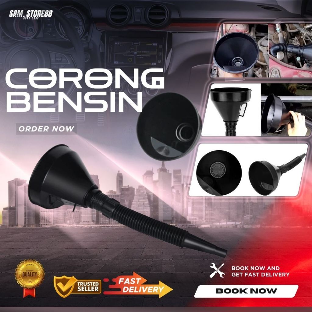 Corong Oli/ corong Minyak Bensin Motor Mobil Fleksibel Ukuran Jumbo /corong fleksibel /corong bensin