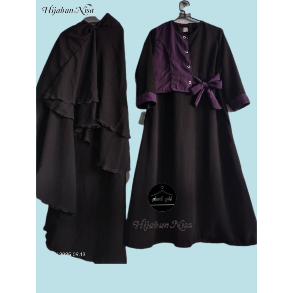 setelan safar   jubah jilbab safar