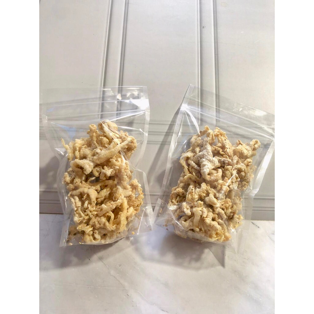 

Keripik Ceker Ayam Asli Produk UMKM Solo Renyah Gurih Tanpa Tepung Tanpa Tulang Marsel