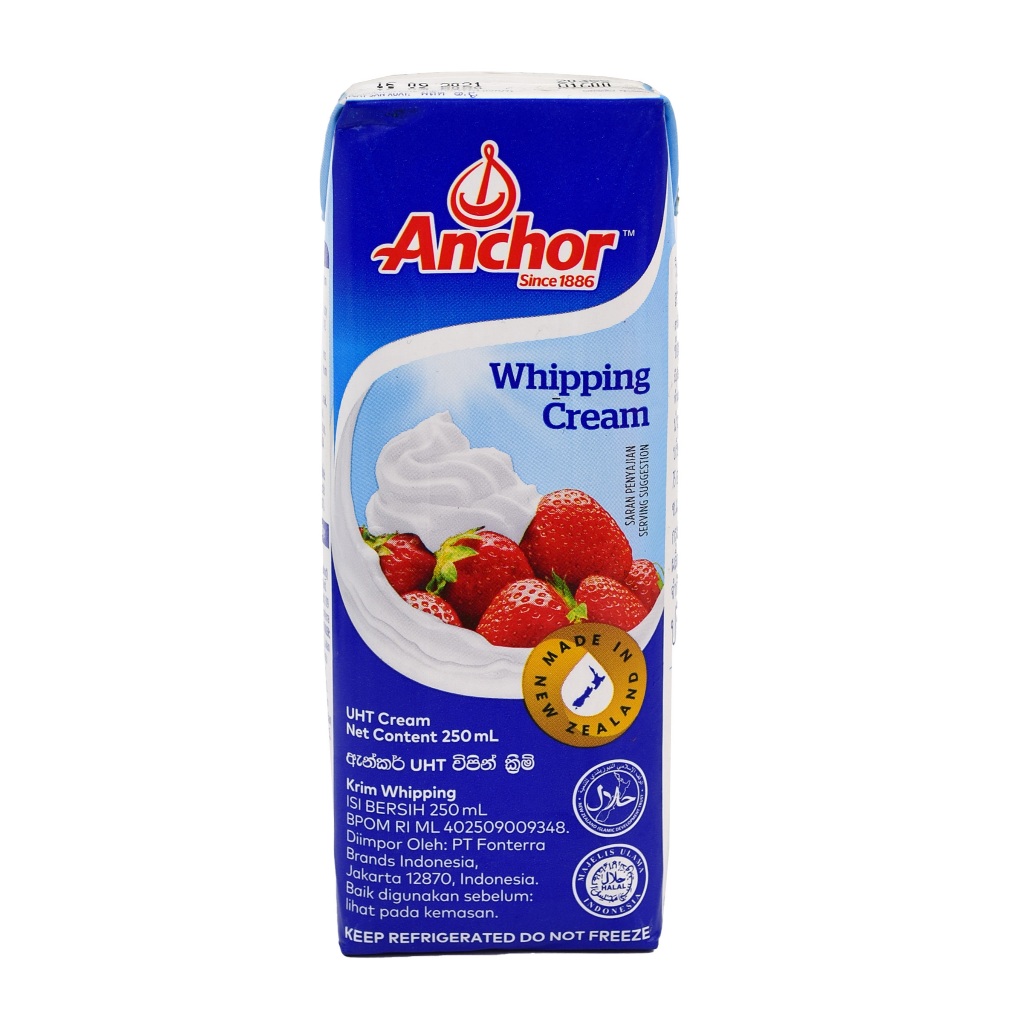 

ANCHOR Whipping Cream 250ml krim kocok cair UHT