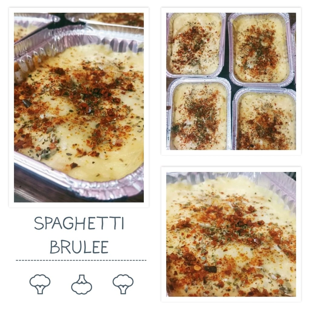 

Ans'Bakery Spaghetti Brulee with Creamy Cheese