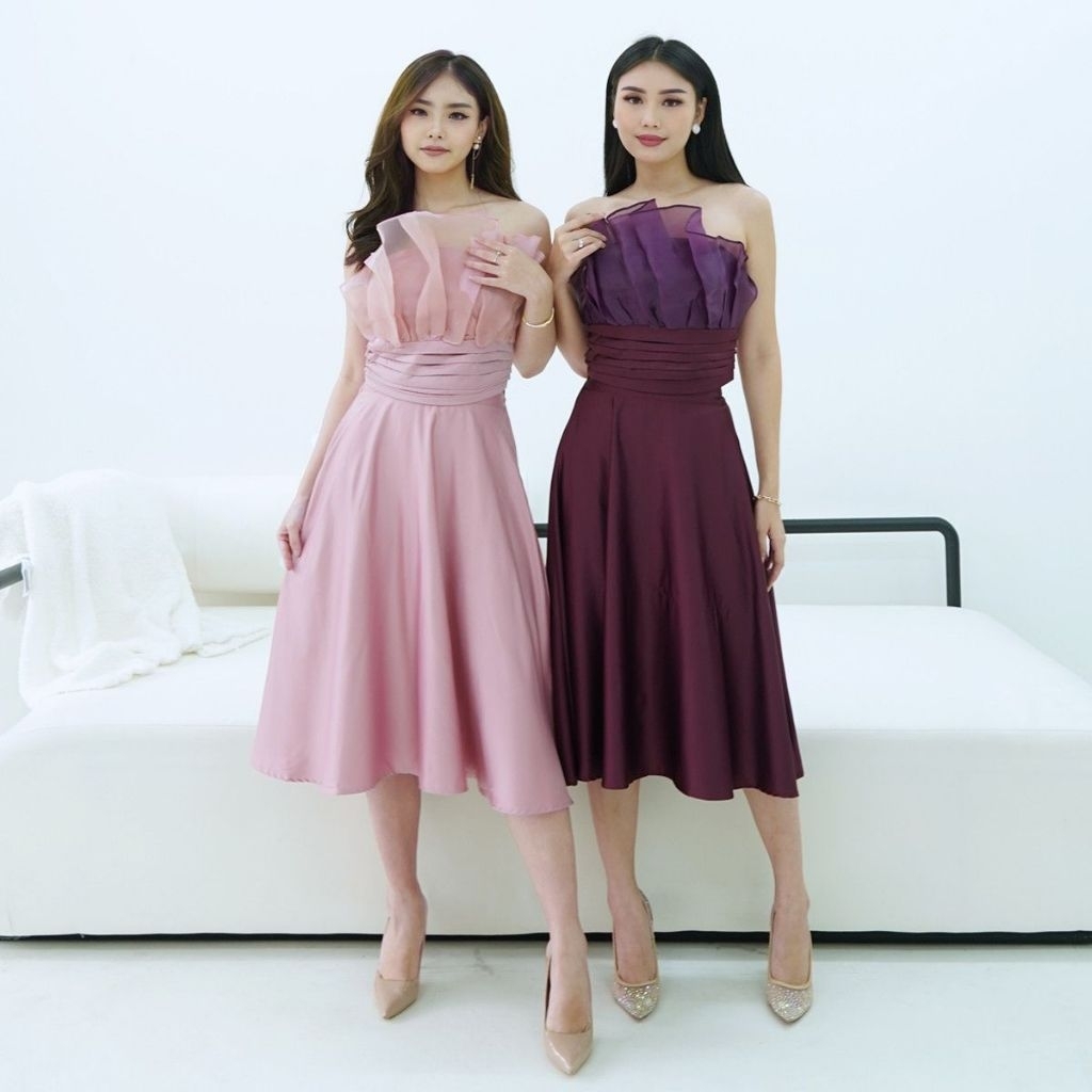 organza top kombinasi byenori/croptop/baju pendek