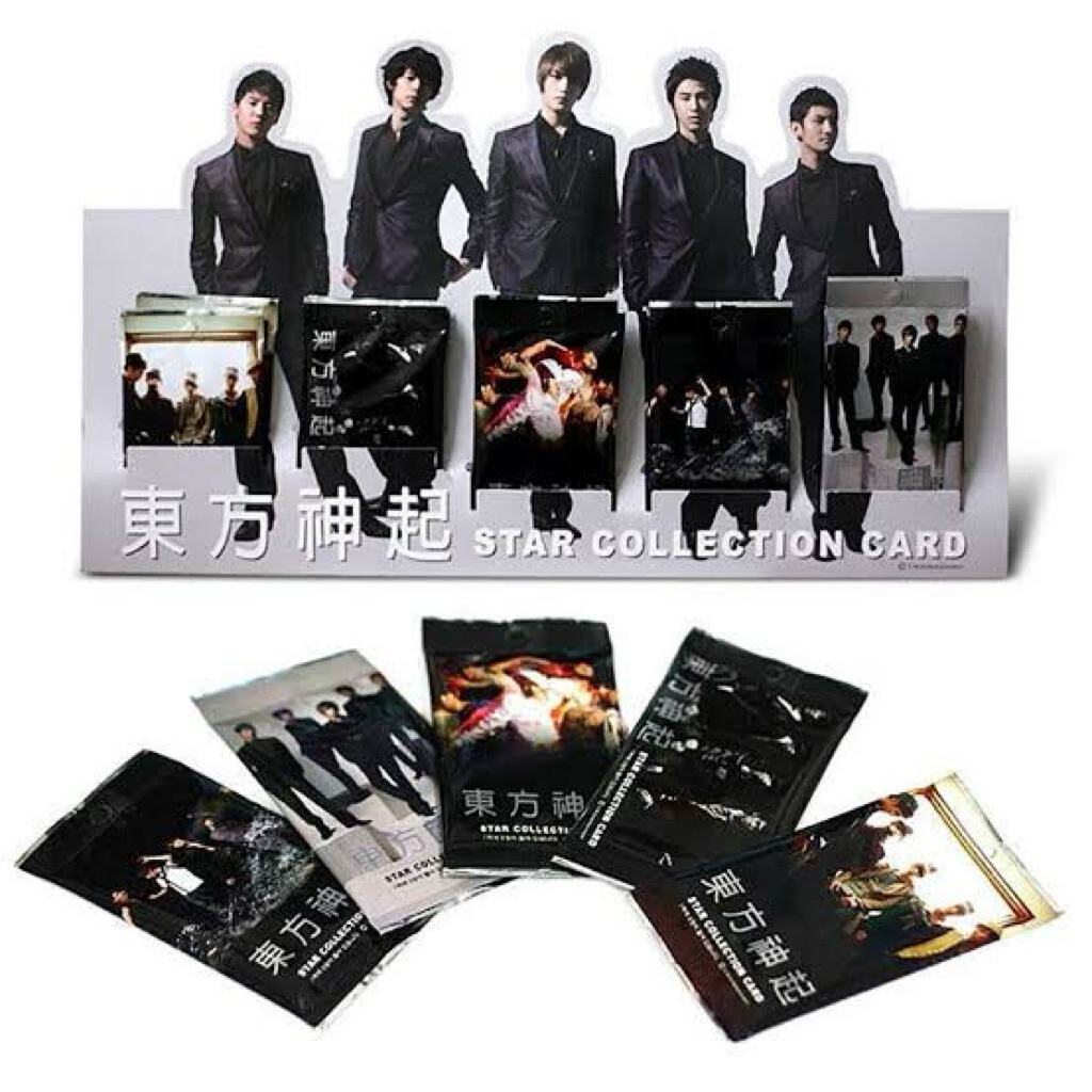 SEALED TVXQ STAR COLLECTION CARD OFFICIAL SM ENTERTAINMENT