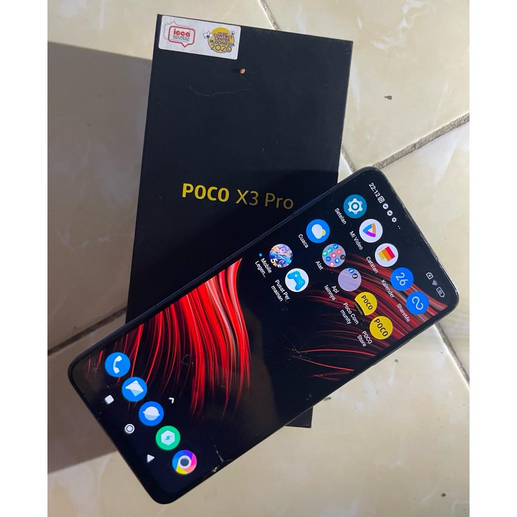 POCO-X3pro-normal'minus lcd>Baca desribsi