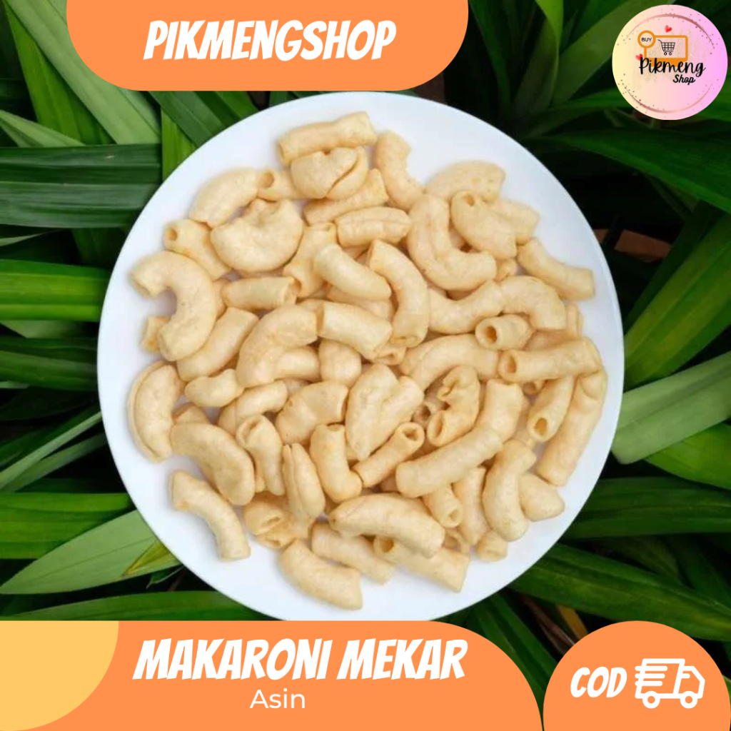 

Snack Makaroni Mekar Murah Meriah Terdapat Berbagai Jenis Variasi Berat dan Rasa