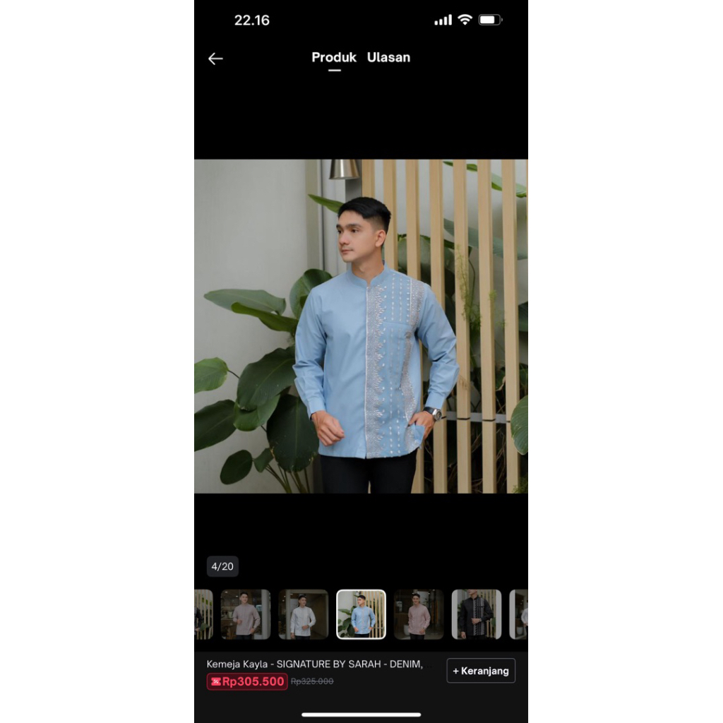 NBU Kemeja/ Koko Kayla Sarah The Label