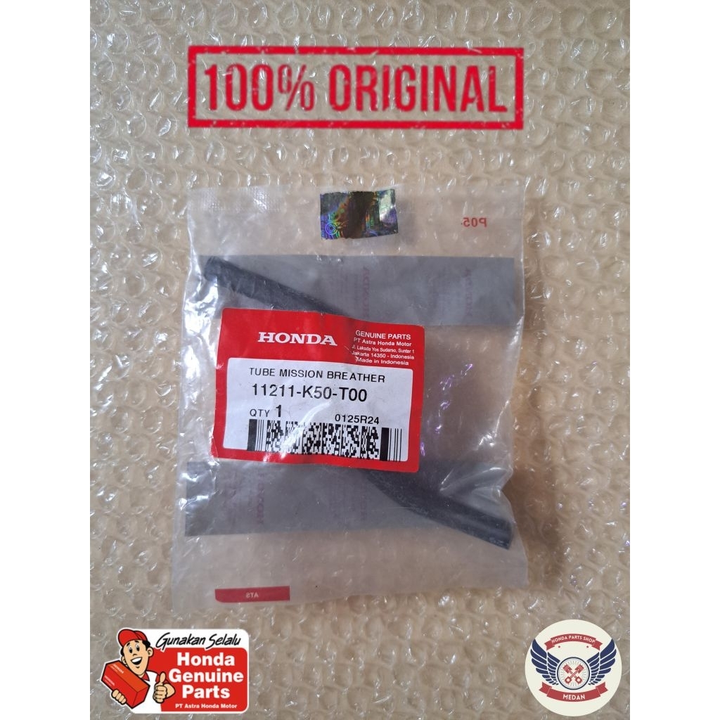 11211K50T00 Selang Hawa Gardan CVT - BeAT Sporty eSP eCO eSP Street eSP K81 , Scoopy eSP K93 , Vario